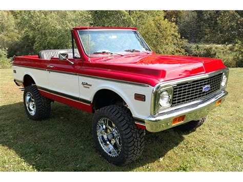 The history of the truck as I know is as follows Original Owner Purchased in 1972 and sold to 2nd Owner on January 9, 1975. . 67 72 chevy blazer for sale craigslist